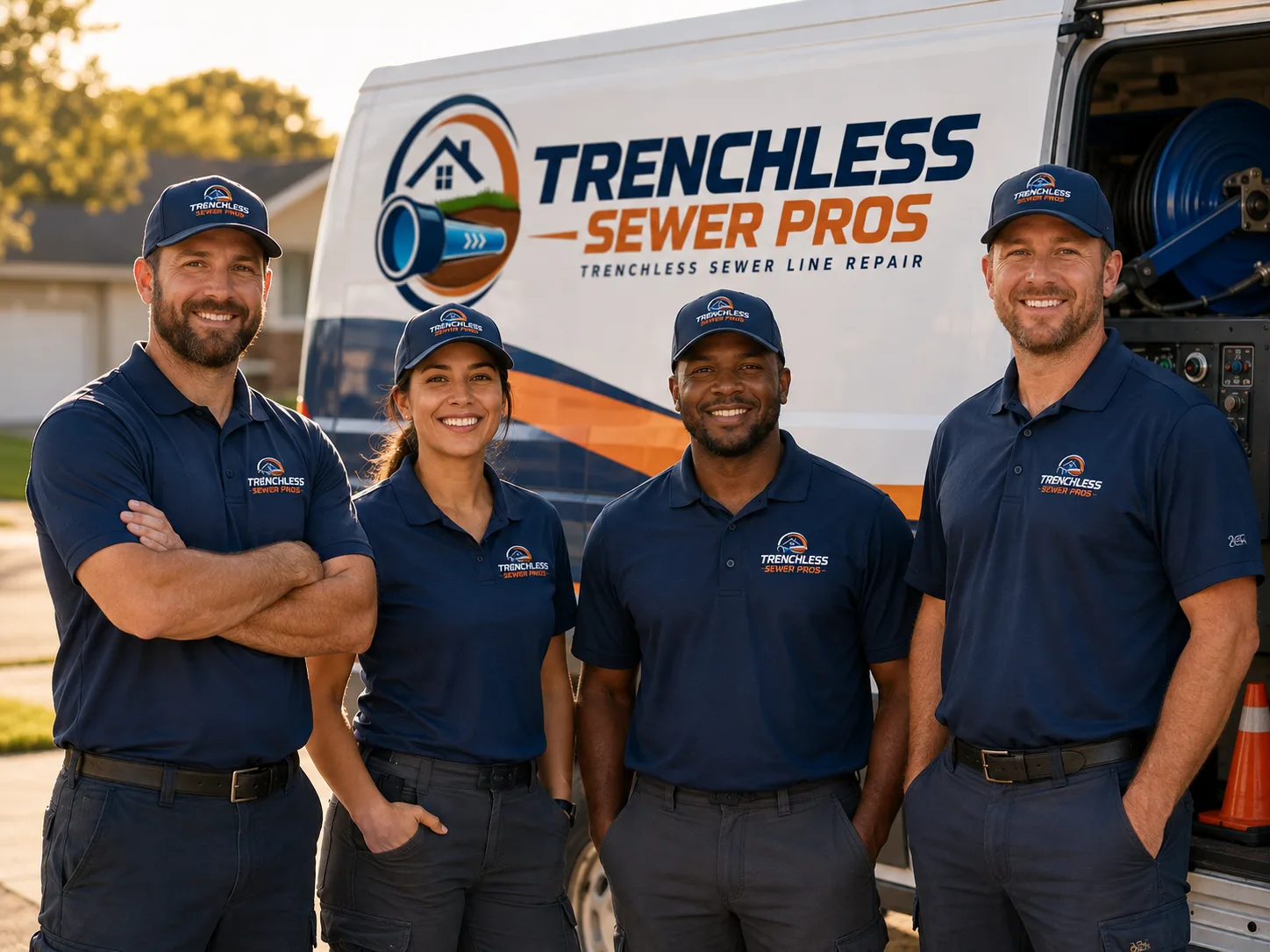 Trenchless Sewer Repair company in Hampden, ND